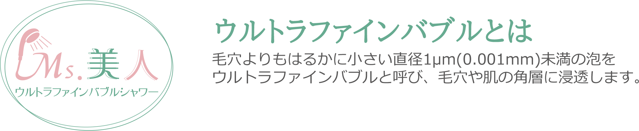 ウルトラファインバブルとは